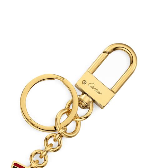 cartier bellboy|Womens Cartier gold Diabolo de Cartier Bellboy Key Ring .